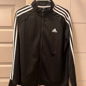 Adidas Women's 3-Stripes Tricot Track Top, XL